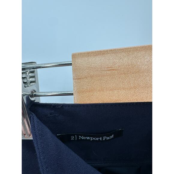 Talbots Women Newport Navy Blue Dress Pants Size 2 Trousers Slacks Career Office - Picture 6 of 9